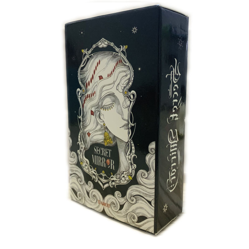 Tarot Deck With Guidebook - Cartes de tarot miroir secret 10x6.3cm,