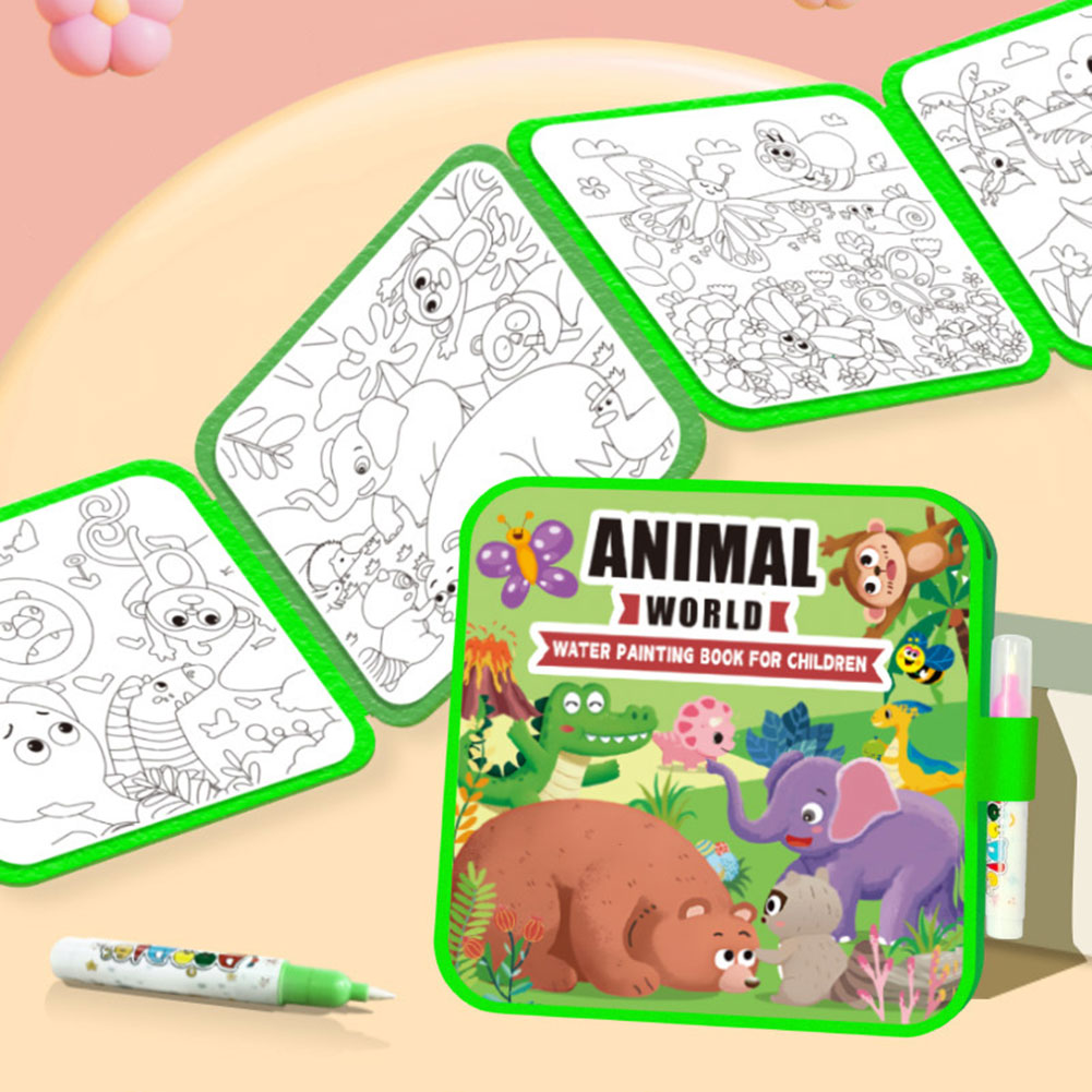 Reusable Water Magic Coloring Book - Livres de coloriage magiques à l'eau