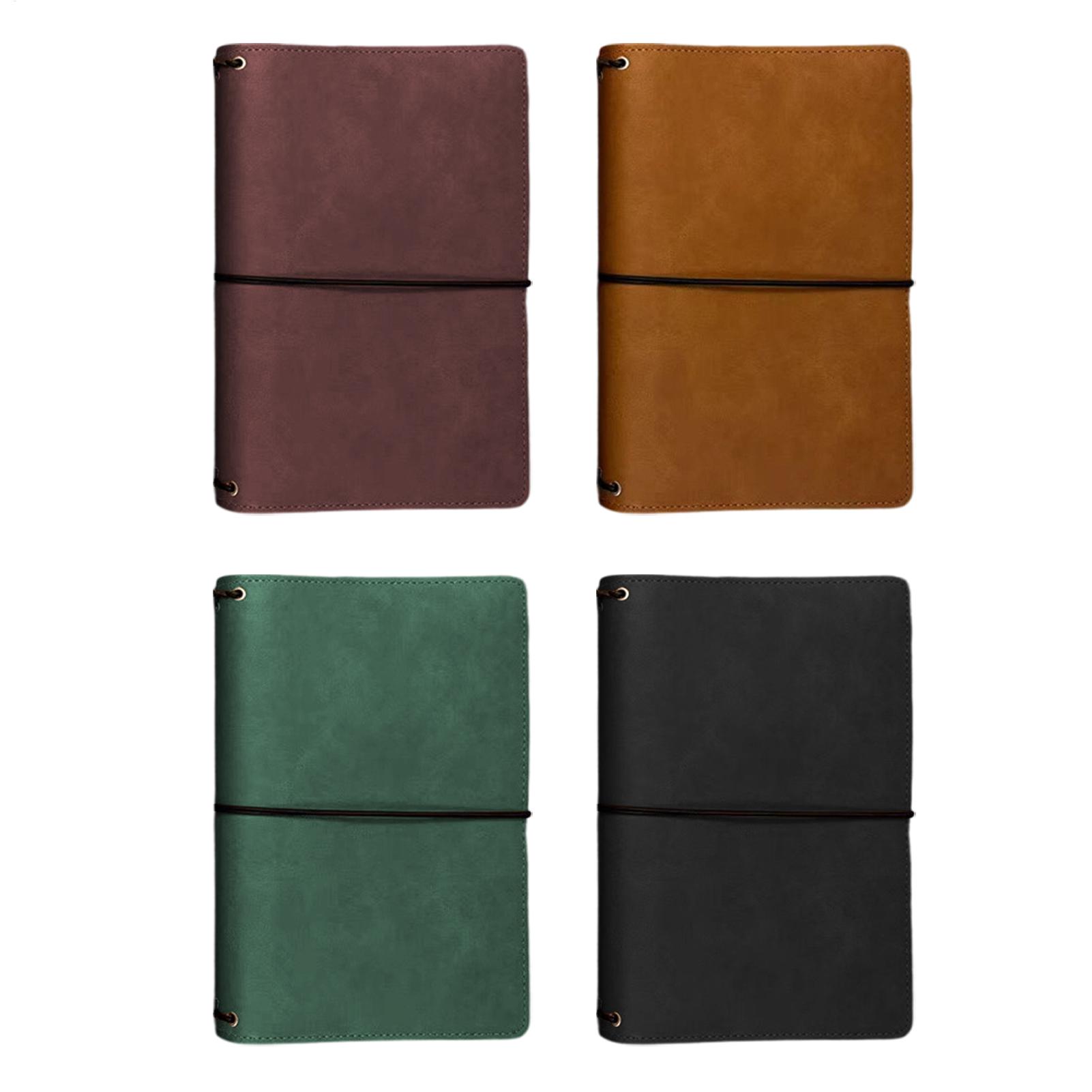 Vintage Leather Journal Notebook - Couverture de journal A5, en cuir