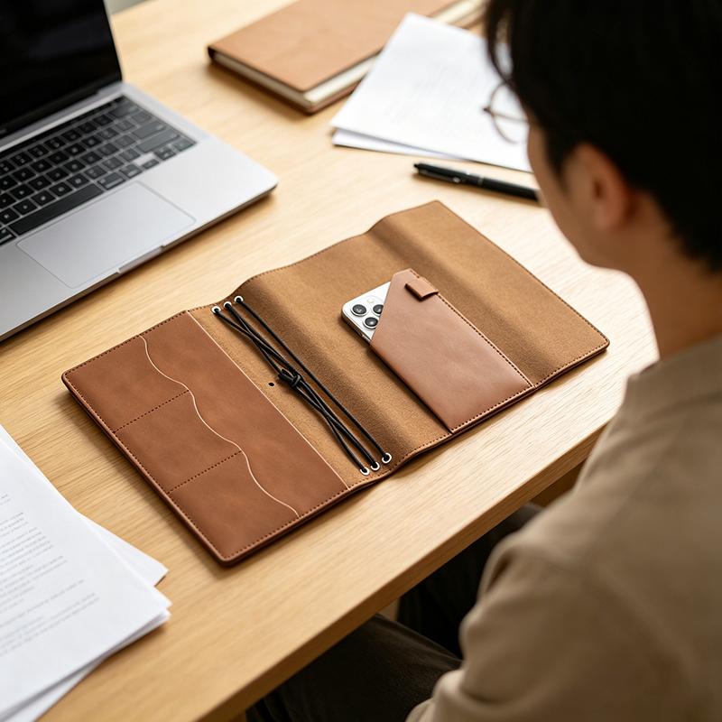 Vintage Leather Journal Notebook - (Ce14) Organisateur de carnet rechargeable, reliure