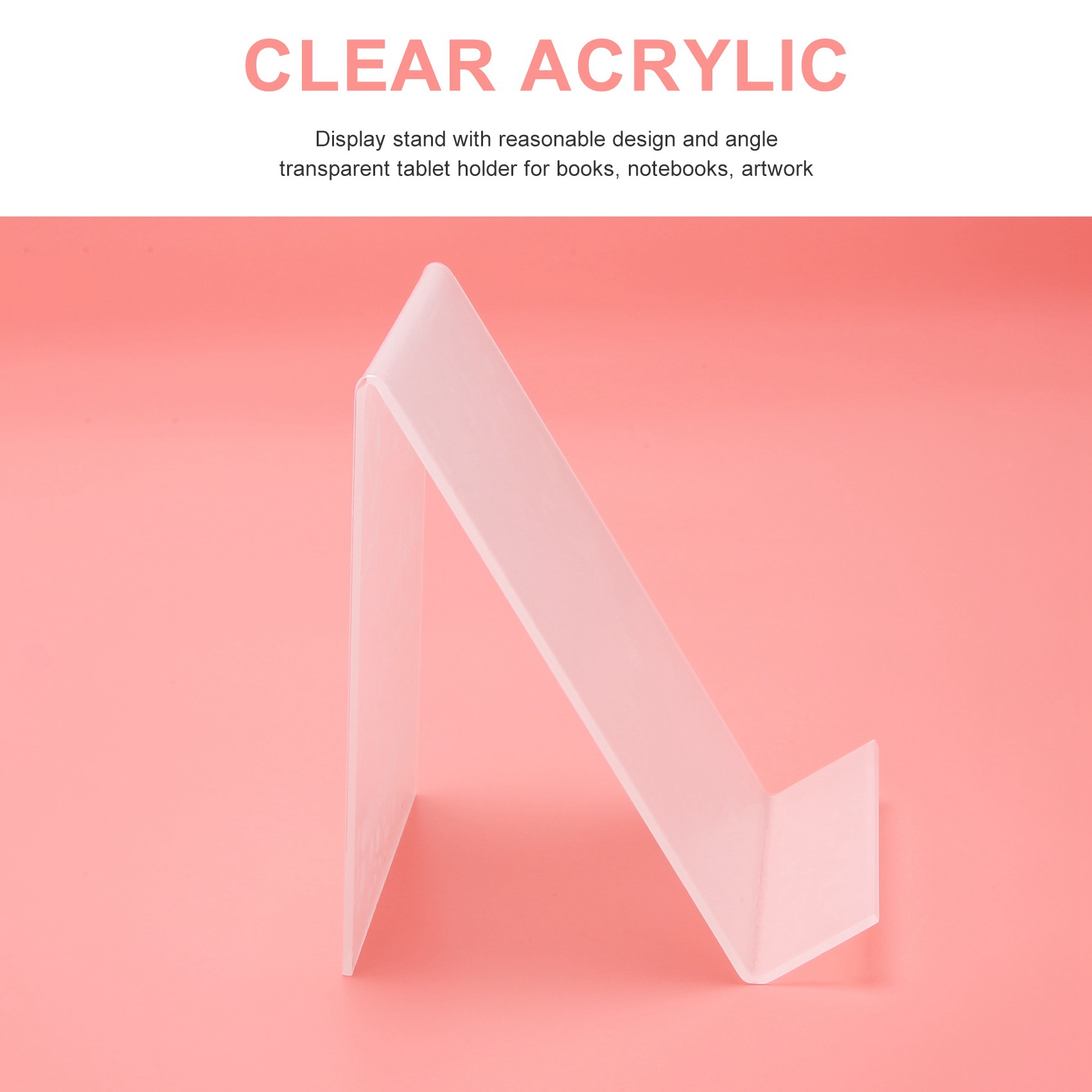 Support de livre en acrylique  - Clear Acrylic Book Stand Holder avis et prix
