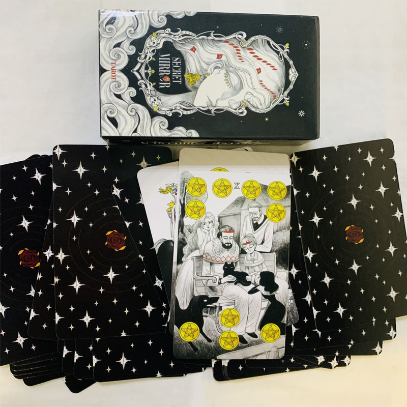 Cartes de tarot miroir secret  - Tarot Deck With Guidebook avis et prix