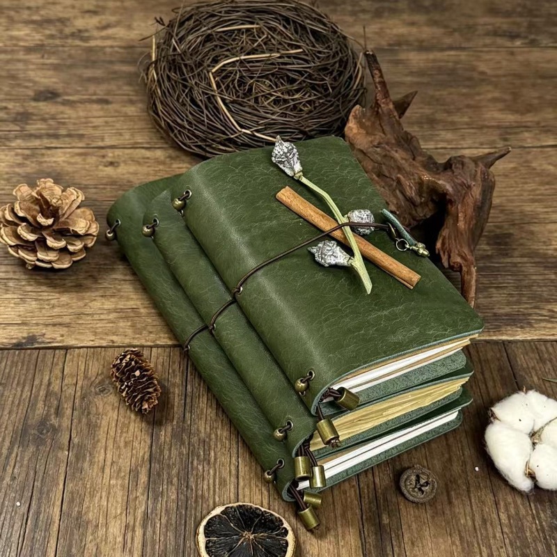Carnet de voyage A7 A6 Pueblo  - Vintage Leather Journal Notebook avis et prix