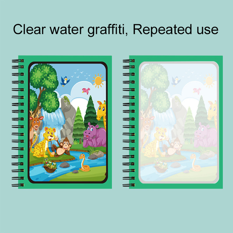 Livre magique à eau avec stylo - Reusable Water Magic Coloring Book avis et prix