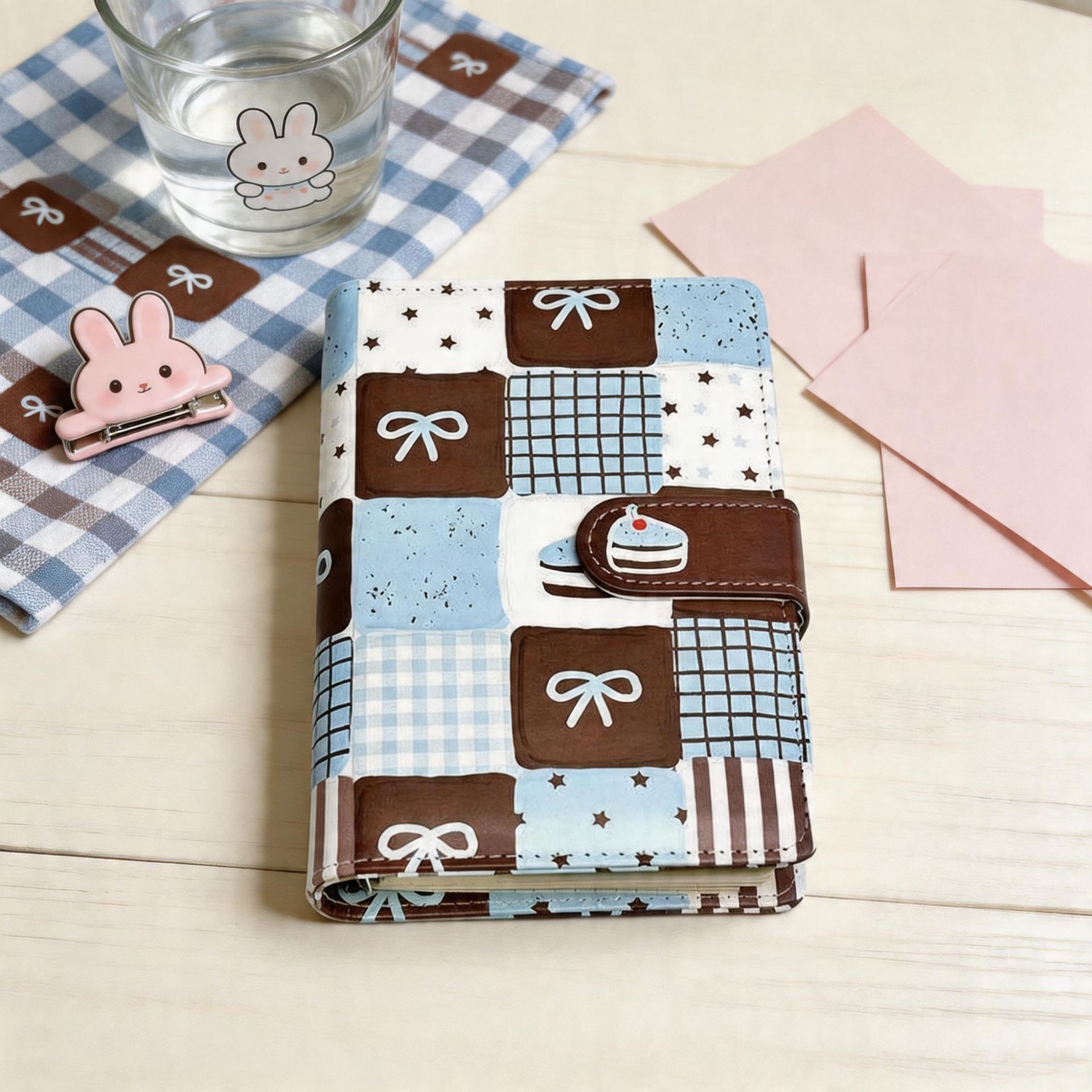 Carnet A6 bleu à feuilles mobi - Stationery Books avis et prix