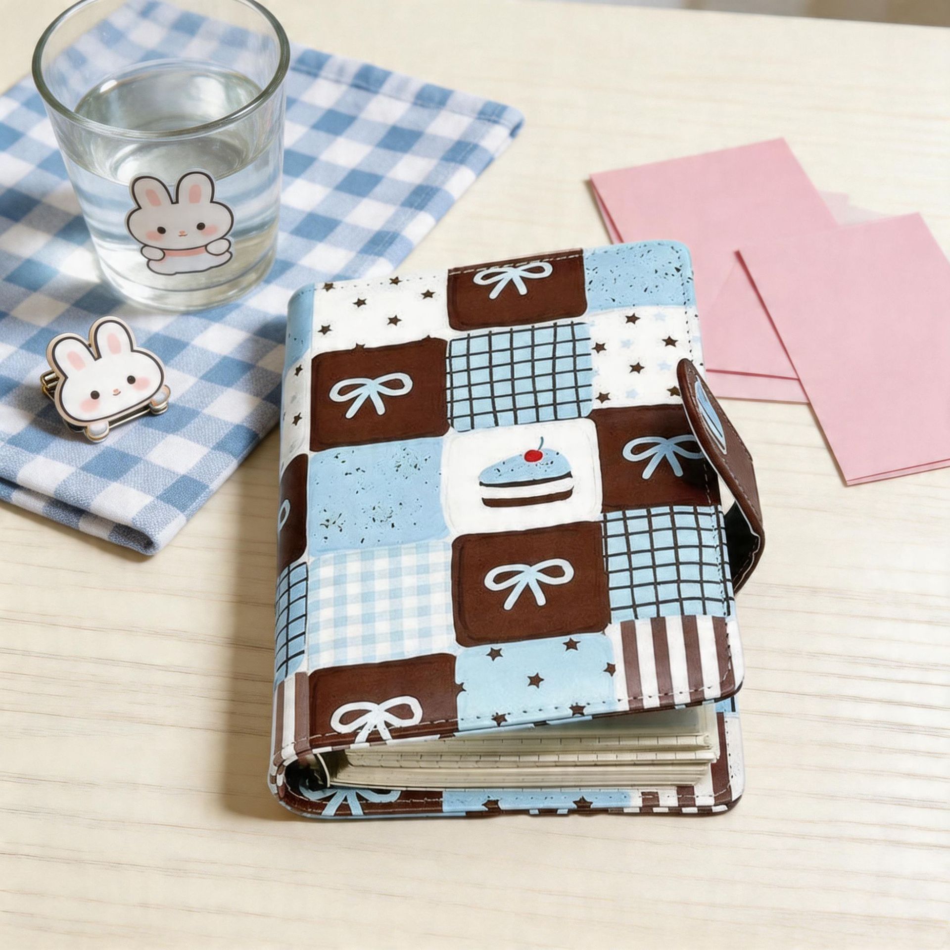 Carnet A6 bleu à feuilles mobi - Stationery Books avis et prix