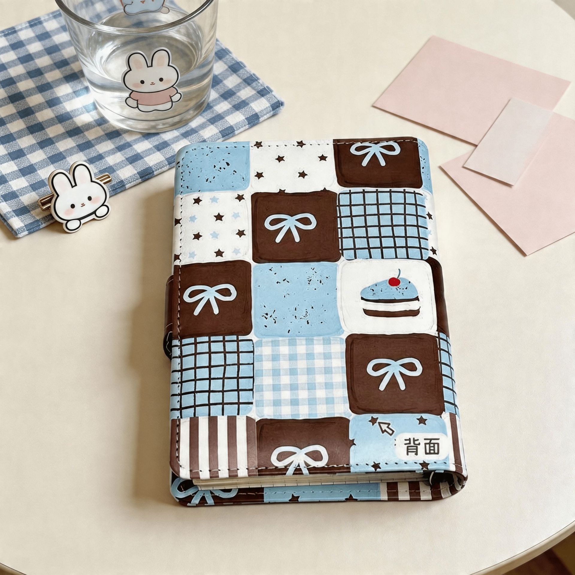 Carnet A6 bleu à feuilles mobi - Stationery Books avis et prix