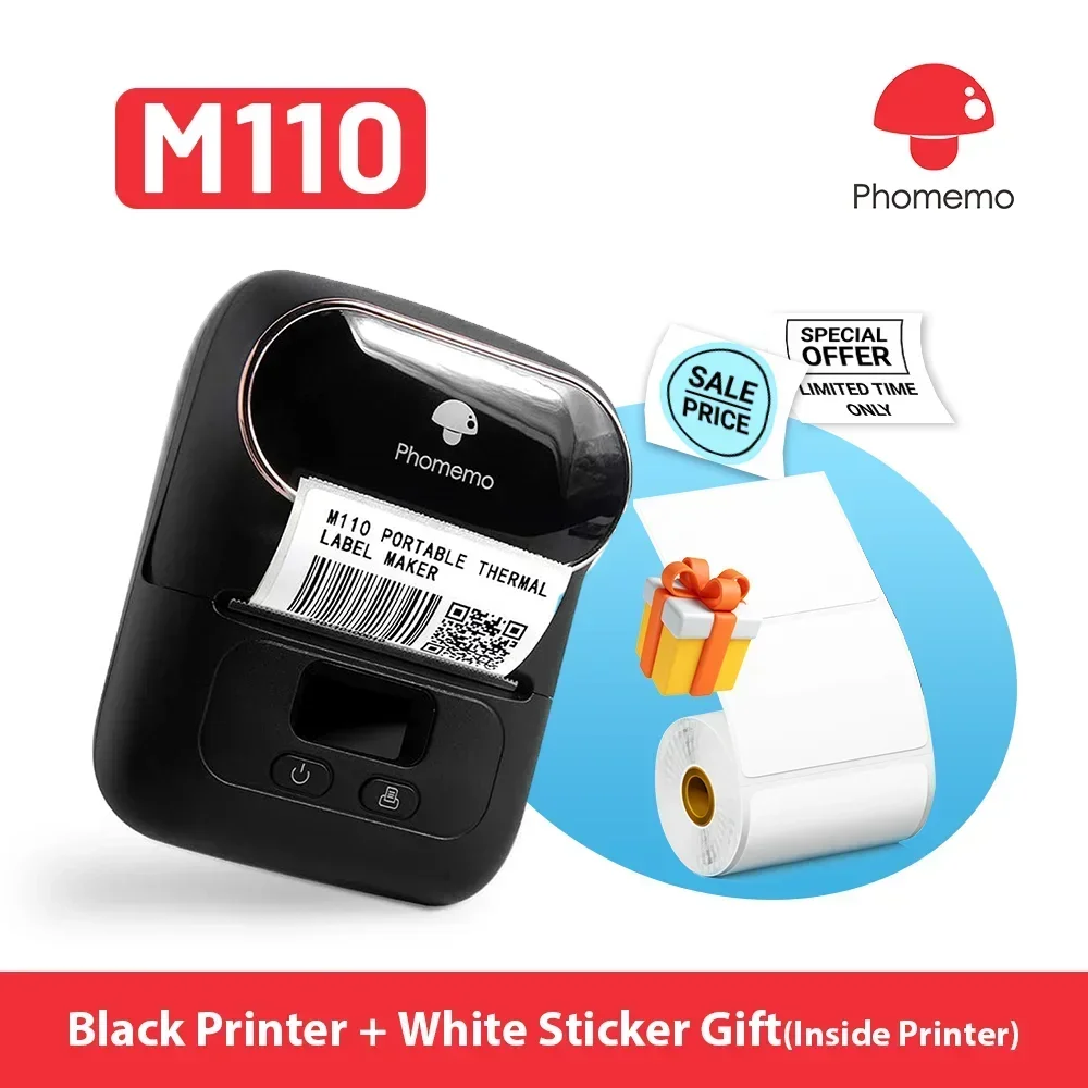 Phomemo M110 Mini imprimante P - Mini Pocket Thermal Printer Paper Roll avis et prix