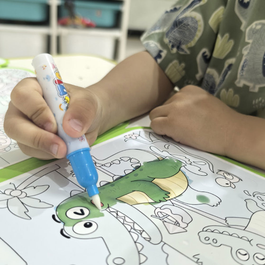 Livres de coloriage magiques à - Reusable Water Magic Coloring Book avis et prix