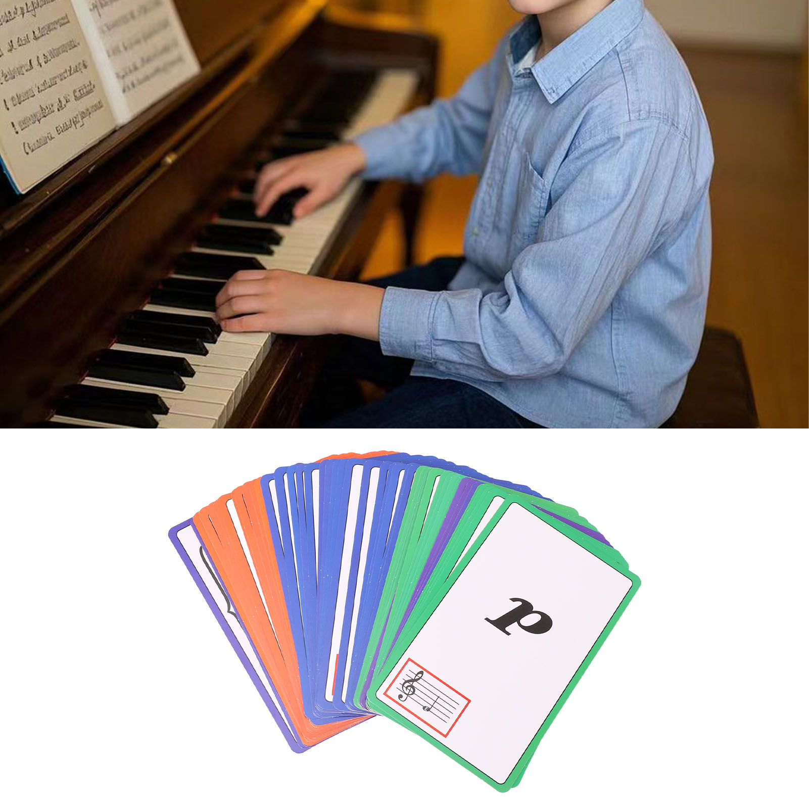 Cartes Flash de musique codées - Blank Sheet Music Notebook avis et prix