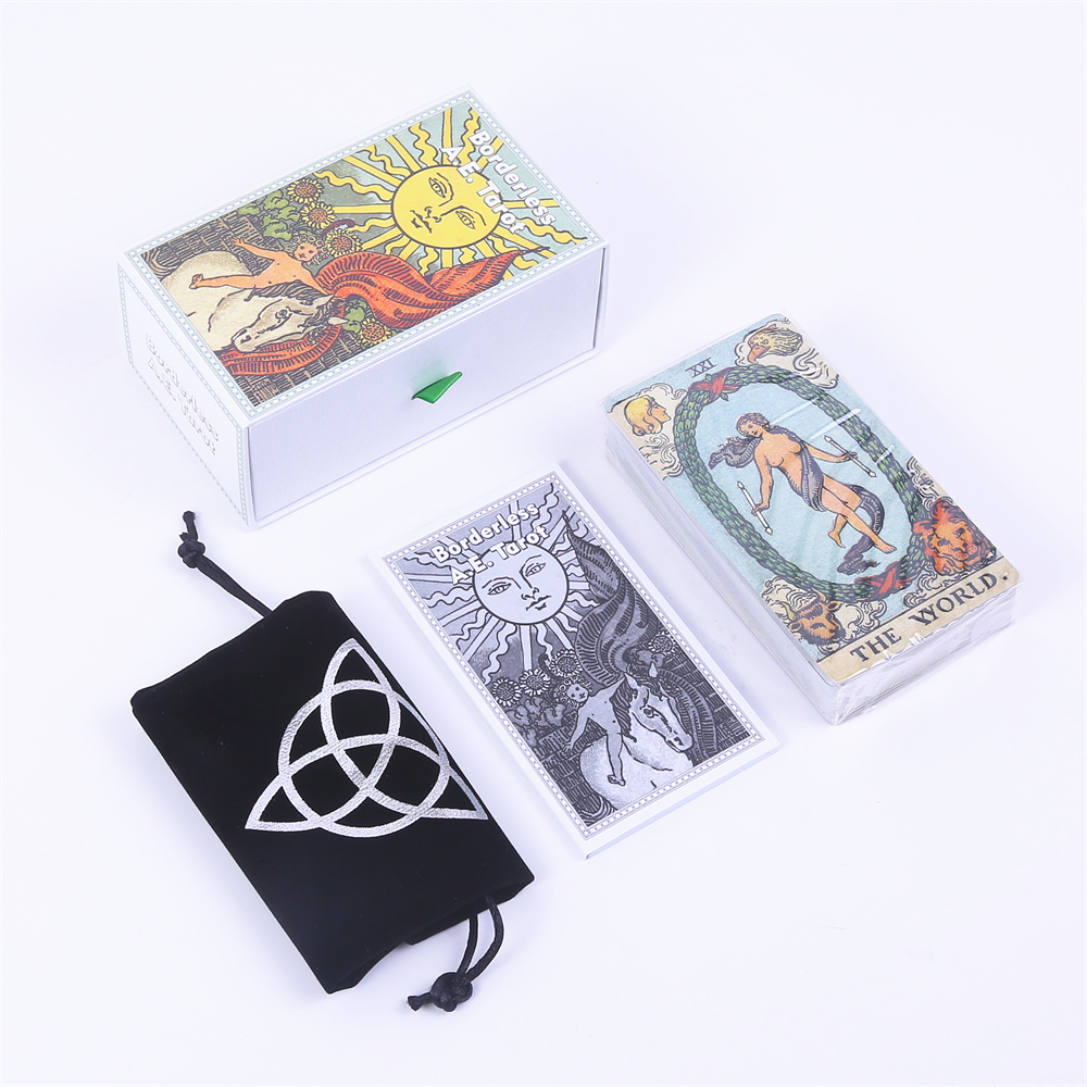 12*7cm sans bordure AE Jeu de  - Tarot Deck With Guidebook avis et prix