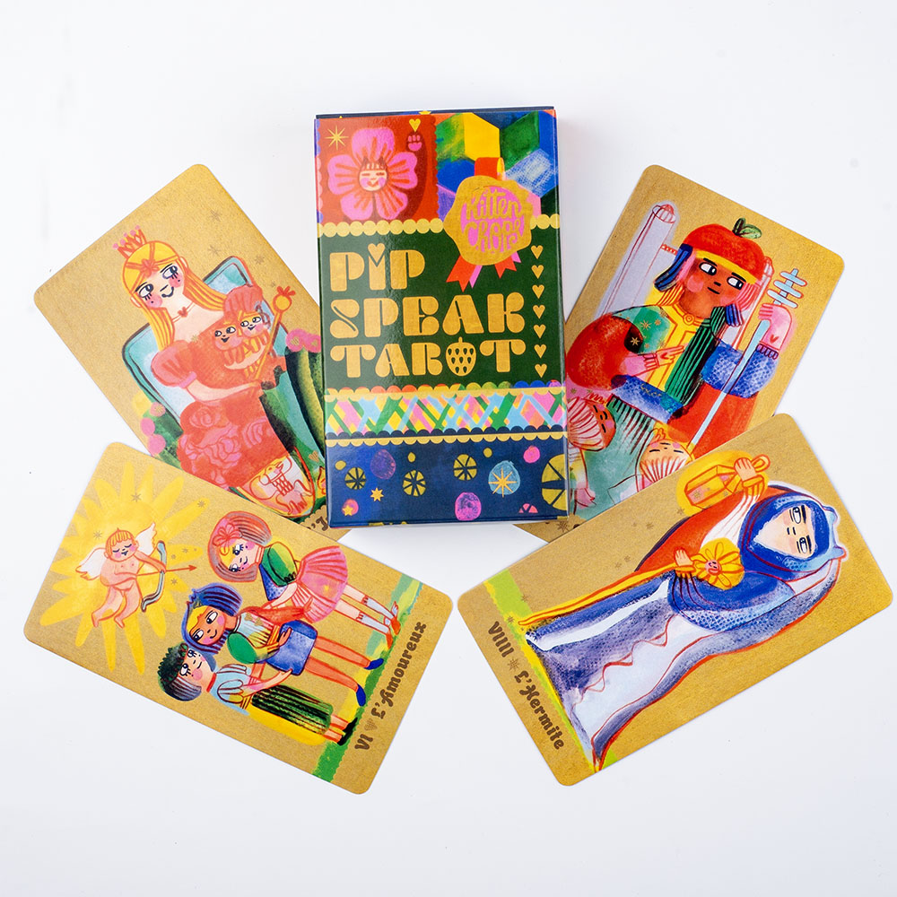Pipspeak Tarot 10.3*6cm, un dé - Tarot Deck With Guidebook avis et prix