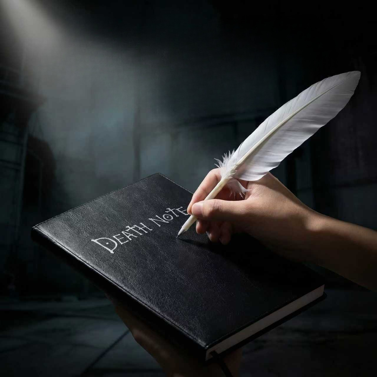 Carnet en cuir Anime Death Not - Stationery Books avis et prix