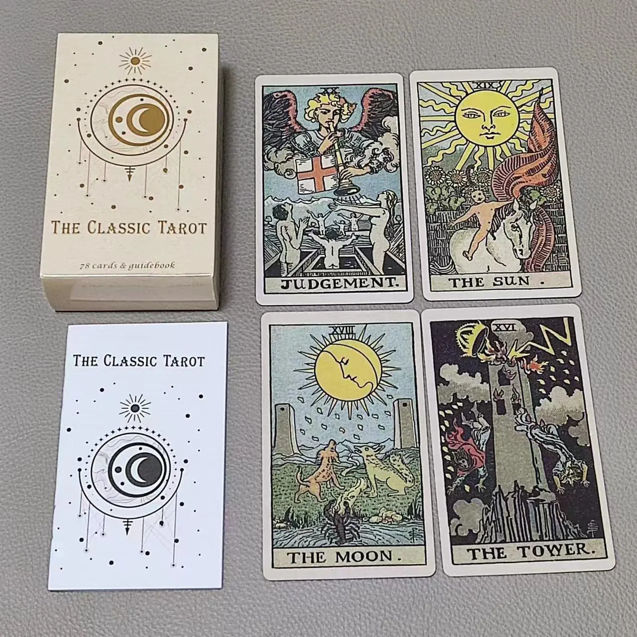 78 cartes de tarot classique a - Tarot Deck With Guidebook avis et prix