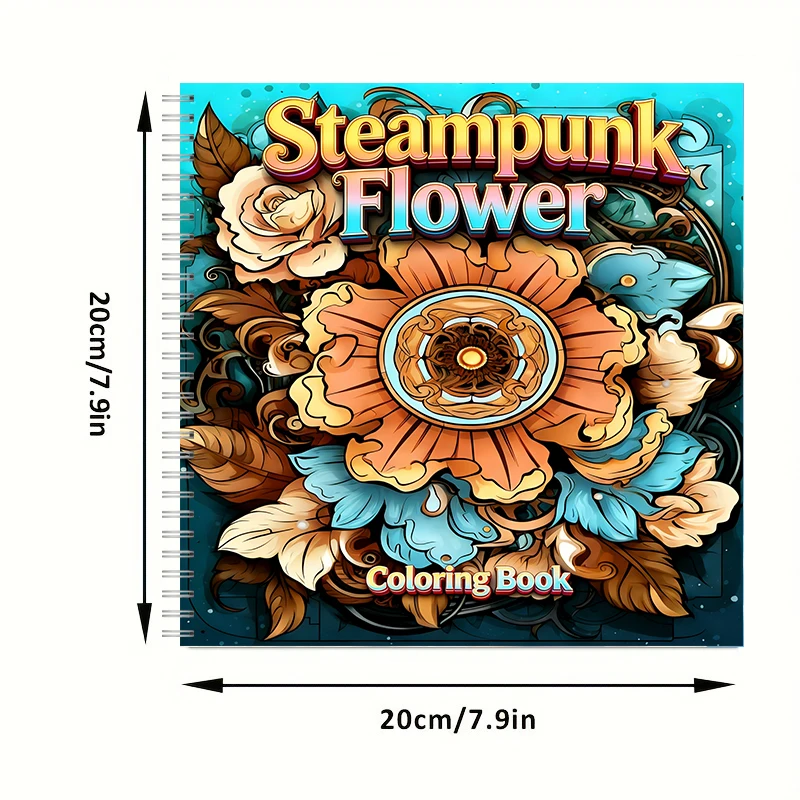 Livre de coloriage Steampunk F - Adult Coloring Book Stress Relief avis et prix