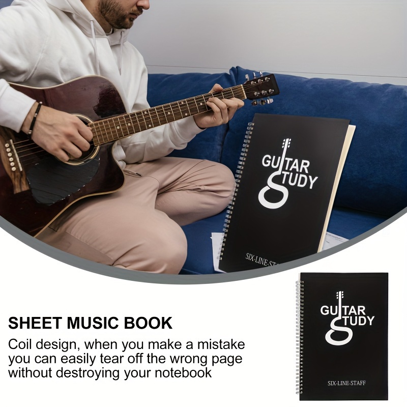 50 Pages guitare Tablature cah - Blank Sheet Music Notebook avis et prix