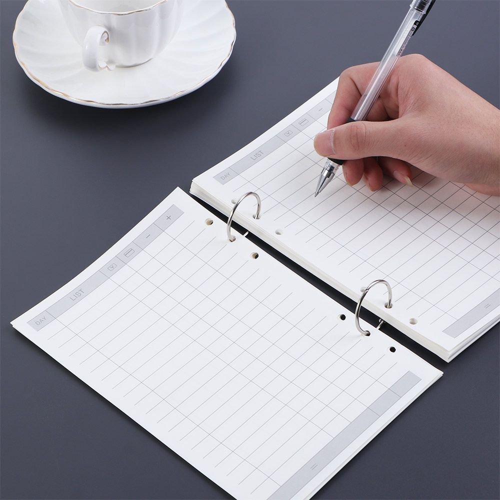 Planificateur quotidien à gril - A5 Spiral Dotted Grid Notebook avis et prix