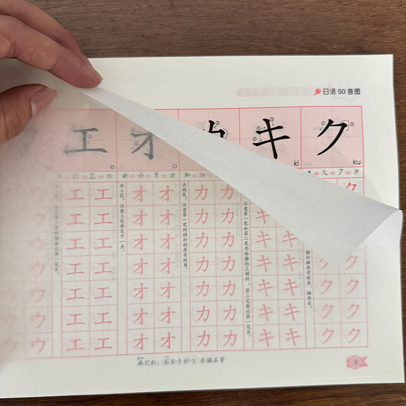 Cahier d'écriture japonaise Hi - Chinese Calligraphy Practice Book avis et prix