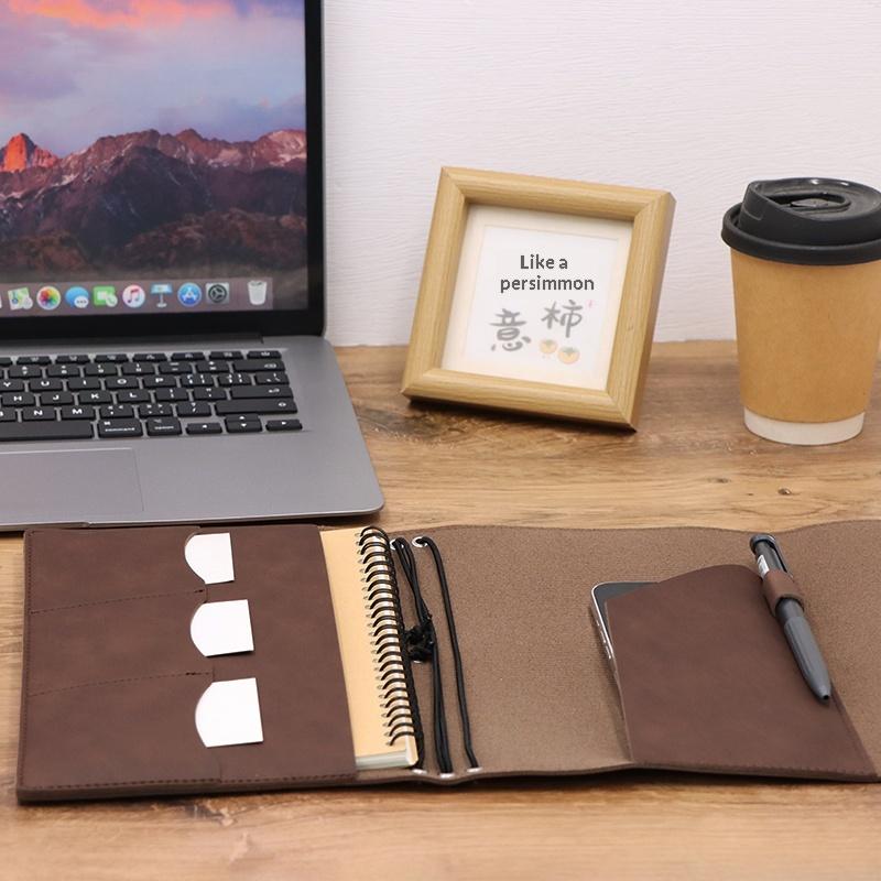 (Ce14) Organisateur de carnet  - Vintage Leather Journal Notebook avis et prix